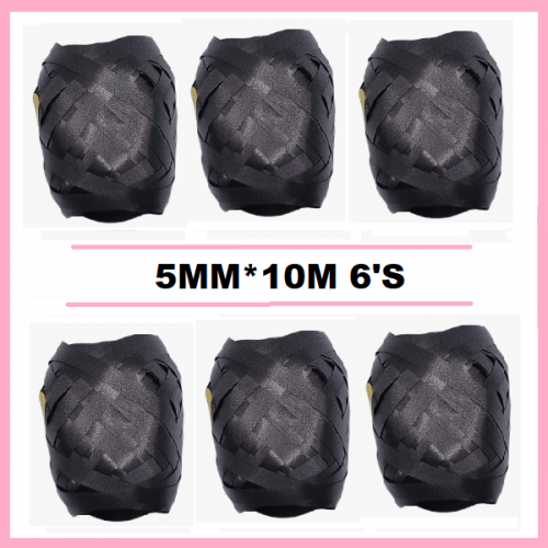 RIBBON EGGS 5MM*10M BLACK 6'S RIBBON EGGS 5MM*10M BLACK 6'S